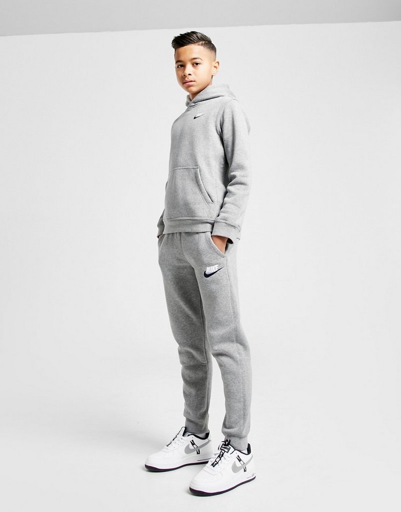 Detské nohavice NIKE NOHAVICE  SPORTSWEAR CLUB FLEECE BOY CI2911-092 Sivá