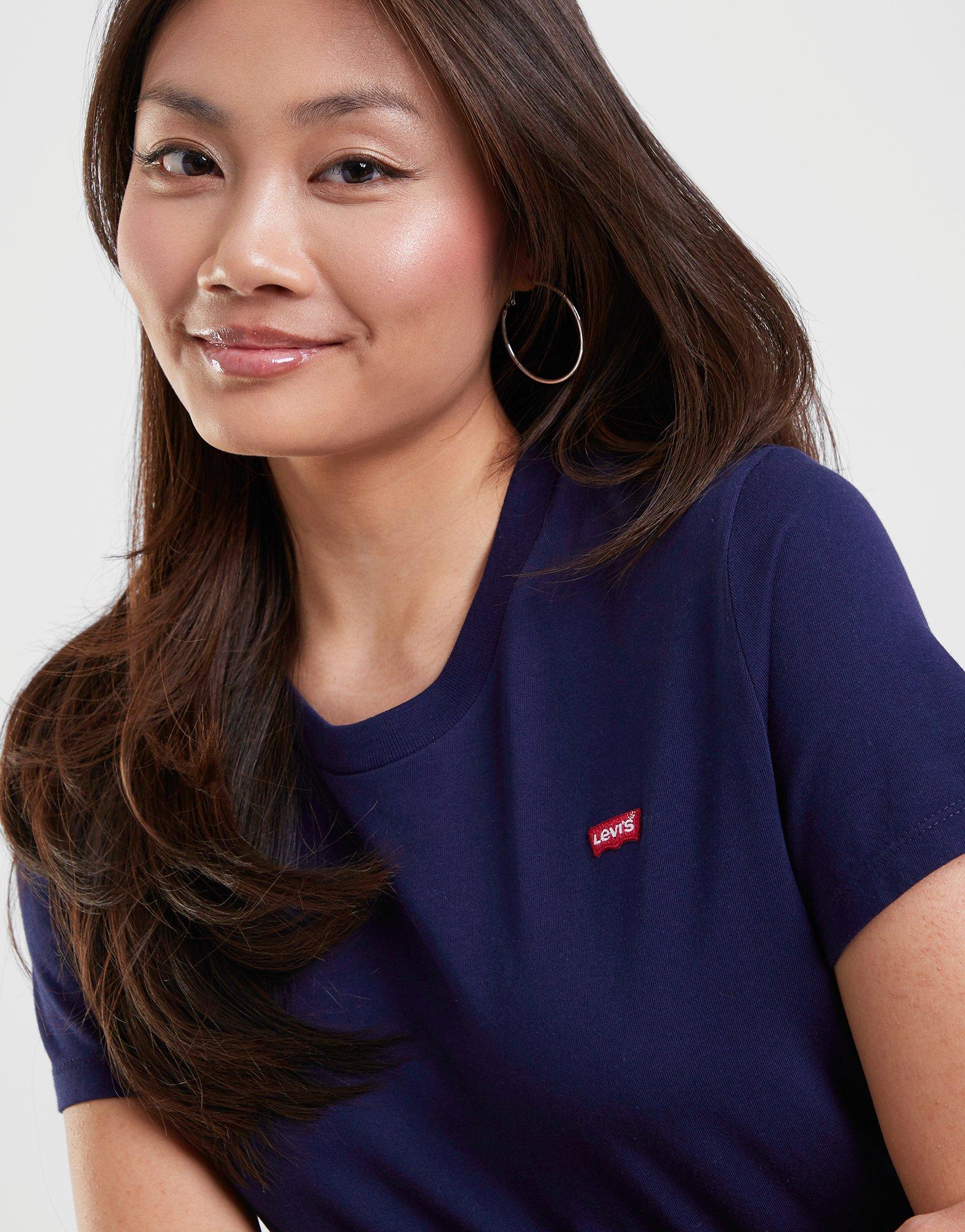 Дамска тениска LEVI'S ТЕНИСКА PERFECT TEE 39185-0129 Тъмносин