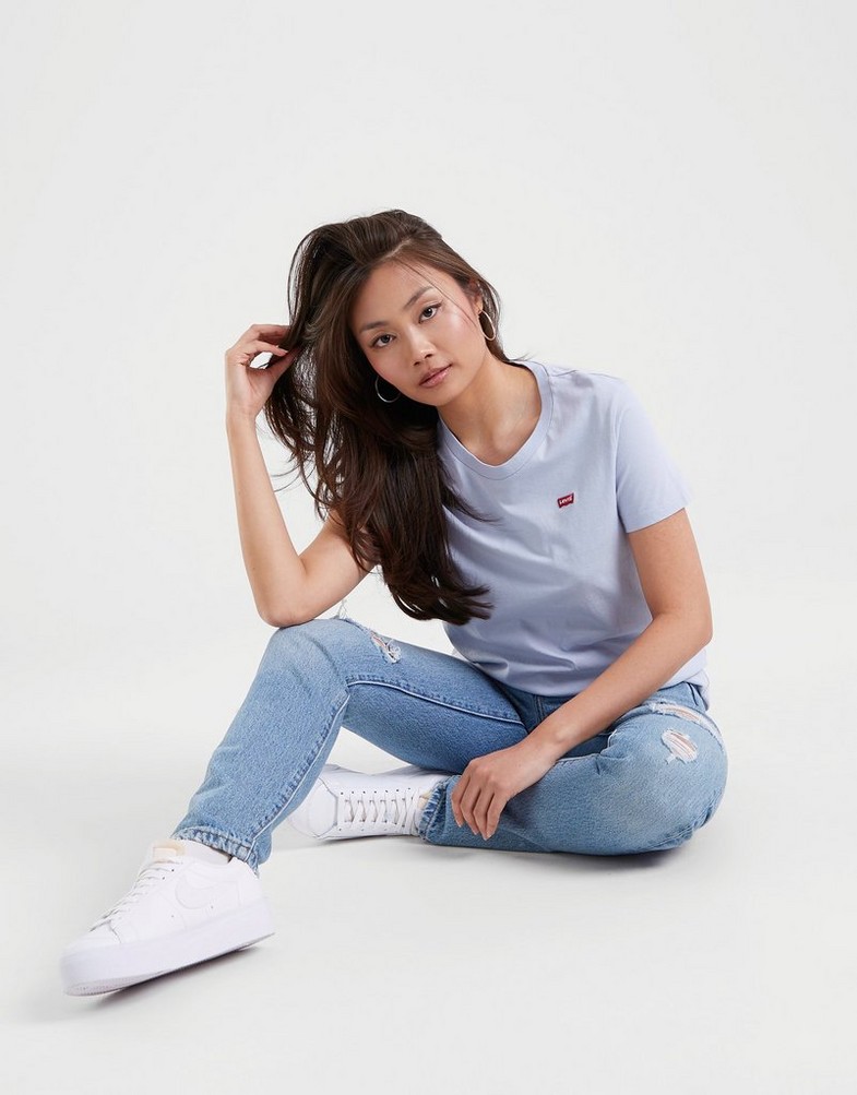 Dámske tričko LEVI'S TRIČKO PERFECT TEE 39185-0210 Modrá