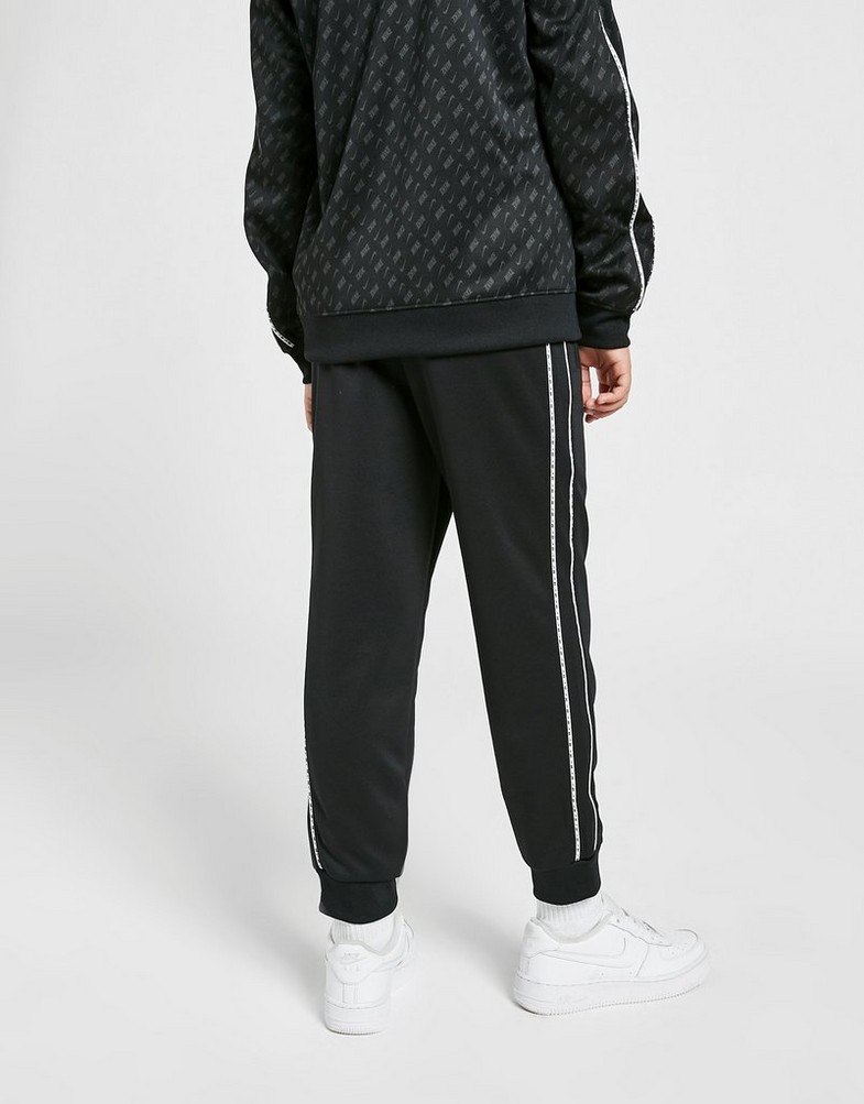 NIKE SPODNIE TAPE POLY TRACK PANTS JUNIOR DD4008010 Czarny