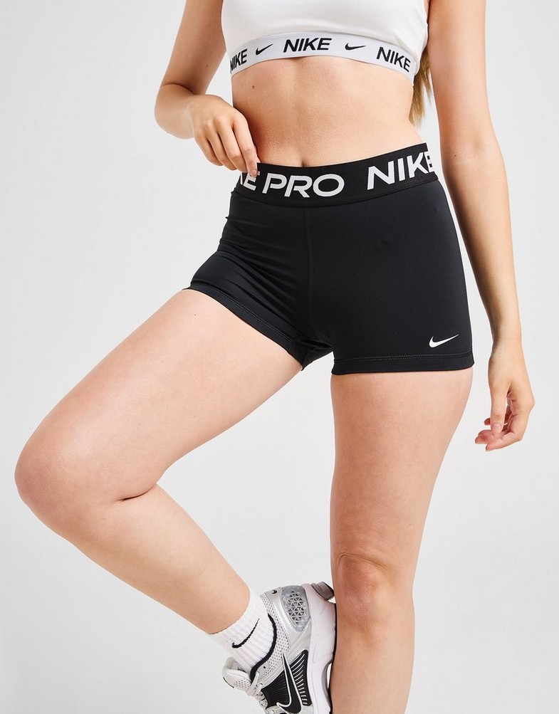 NIKE TRAINING PRO 3 SHORTS CZ9857-010  kolor Czarny ▷ Damskie Ubrania w  JD Sports