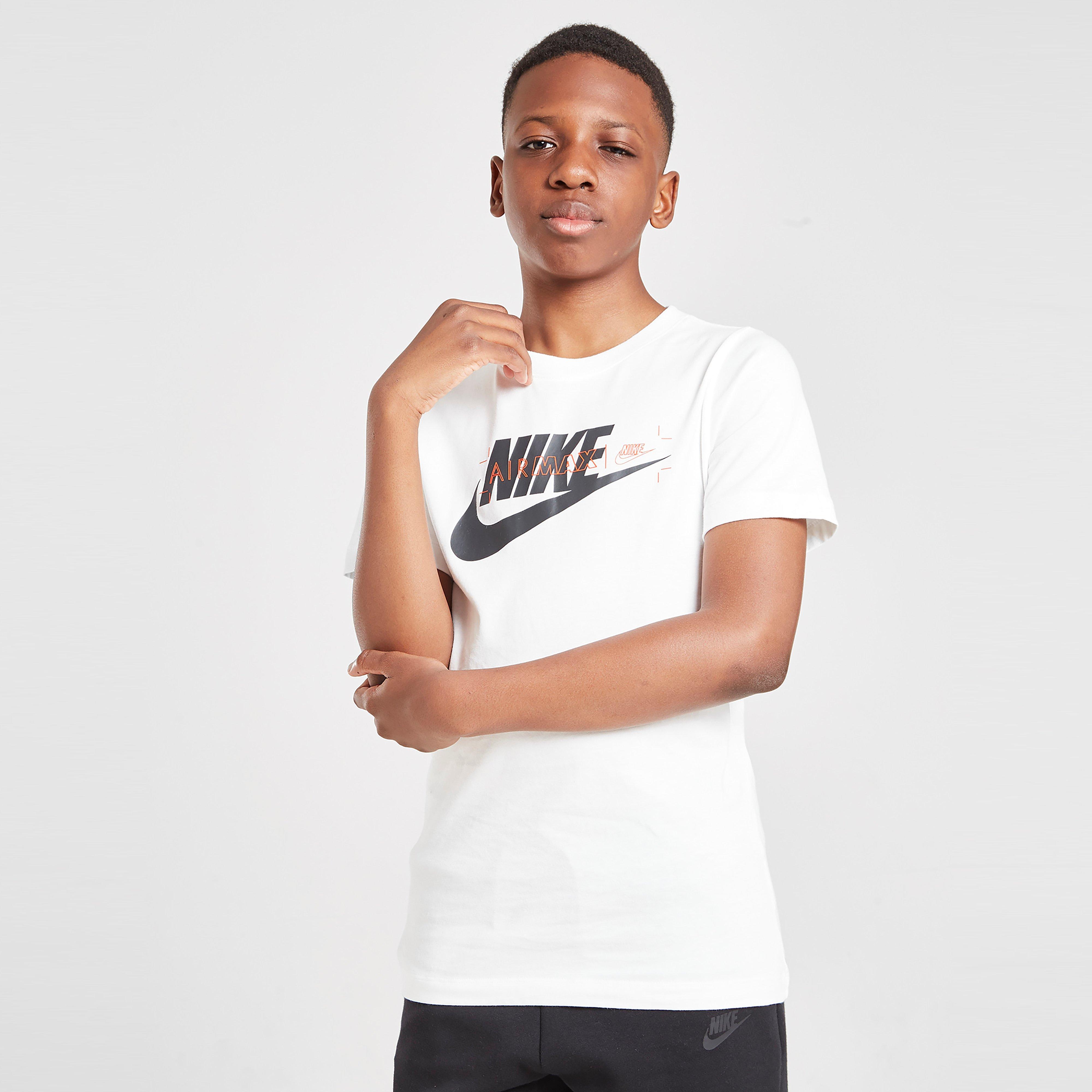 Koszulka, t-shirt dziecięcy NIKE T-SHIRT MAX TEE WHT
