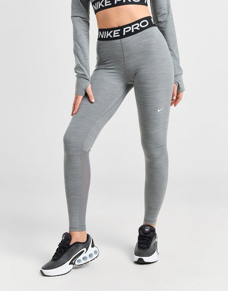 NIKE PRO TRAINING TIGHTS PANTS CZ9779-084 farba Sivá ▷ Ženy Oblečenie