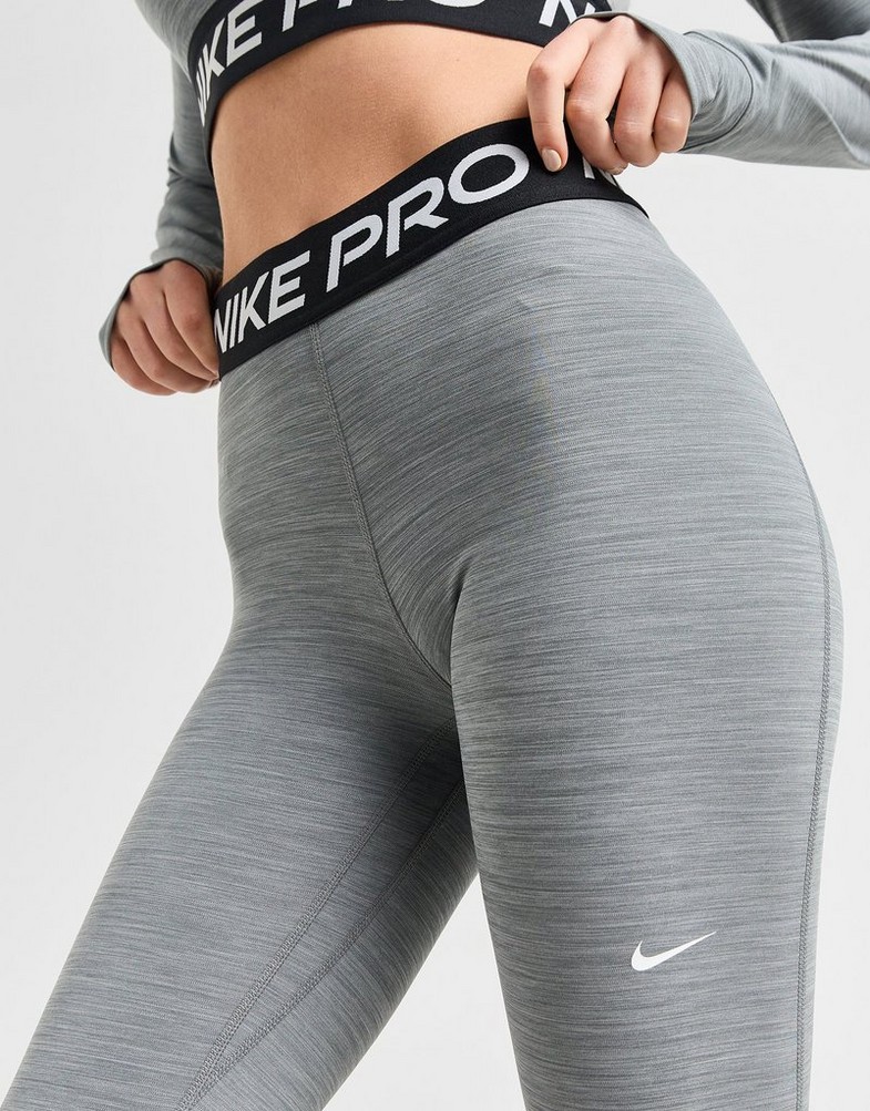 NIKE PRO TRAINING TIGHTS PANTS CZ9779-084 farba Sivá ▷ Ženy Oblečenie