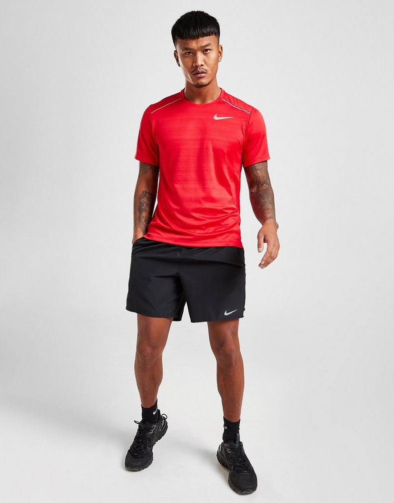 Krótkie spodenki, szorty męskie NIKE CHALLENGER BRIEF LINED 7" RUNNING SHORTS  CZ9066010 Czarny