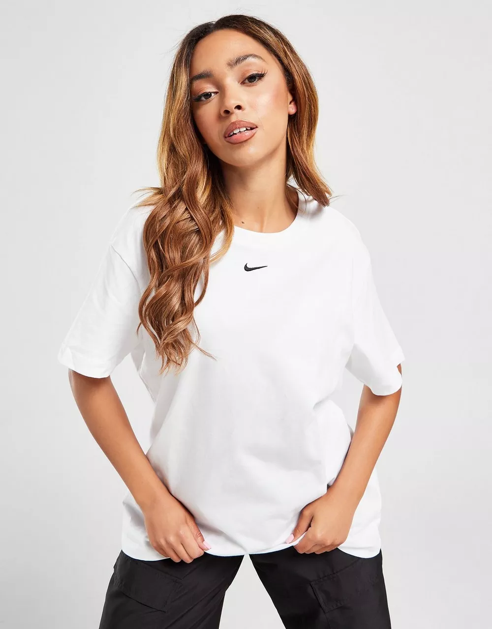 NIKE ФУТБОЛКА SPORTSWEAR ESSENTIAL OVERSIZED, фото 1 з 5