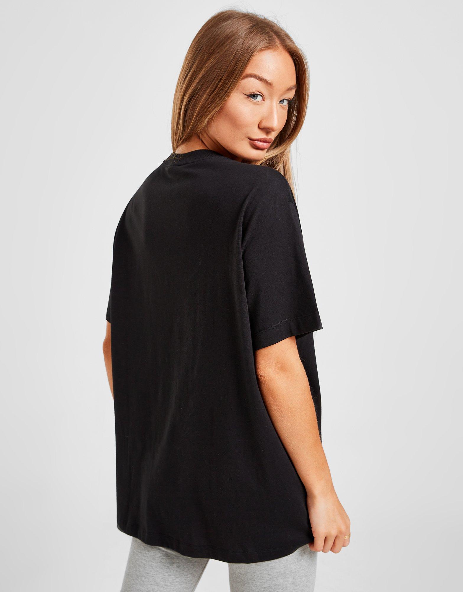 Koszulka, t-shirt damski NIKE SPORTSWEAR ESSENTIAL OVERSIZED T SHIRT DN5697-010 Czarny