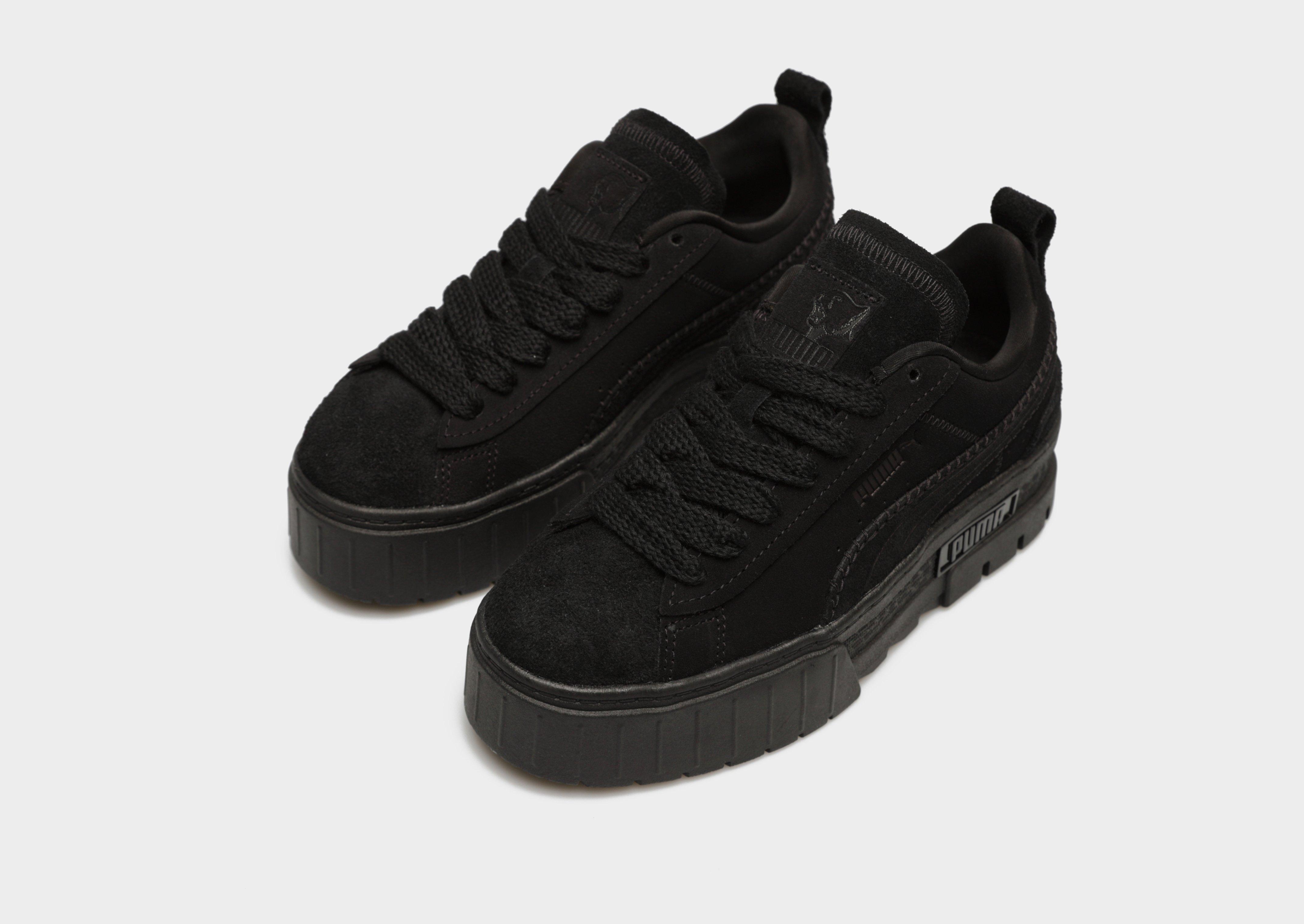 Adidași de damă PUMA MAYZE RECLAIM SUEDE WNS 39277001 Negru