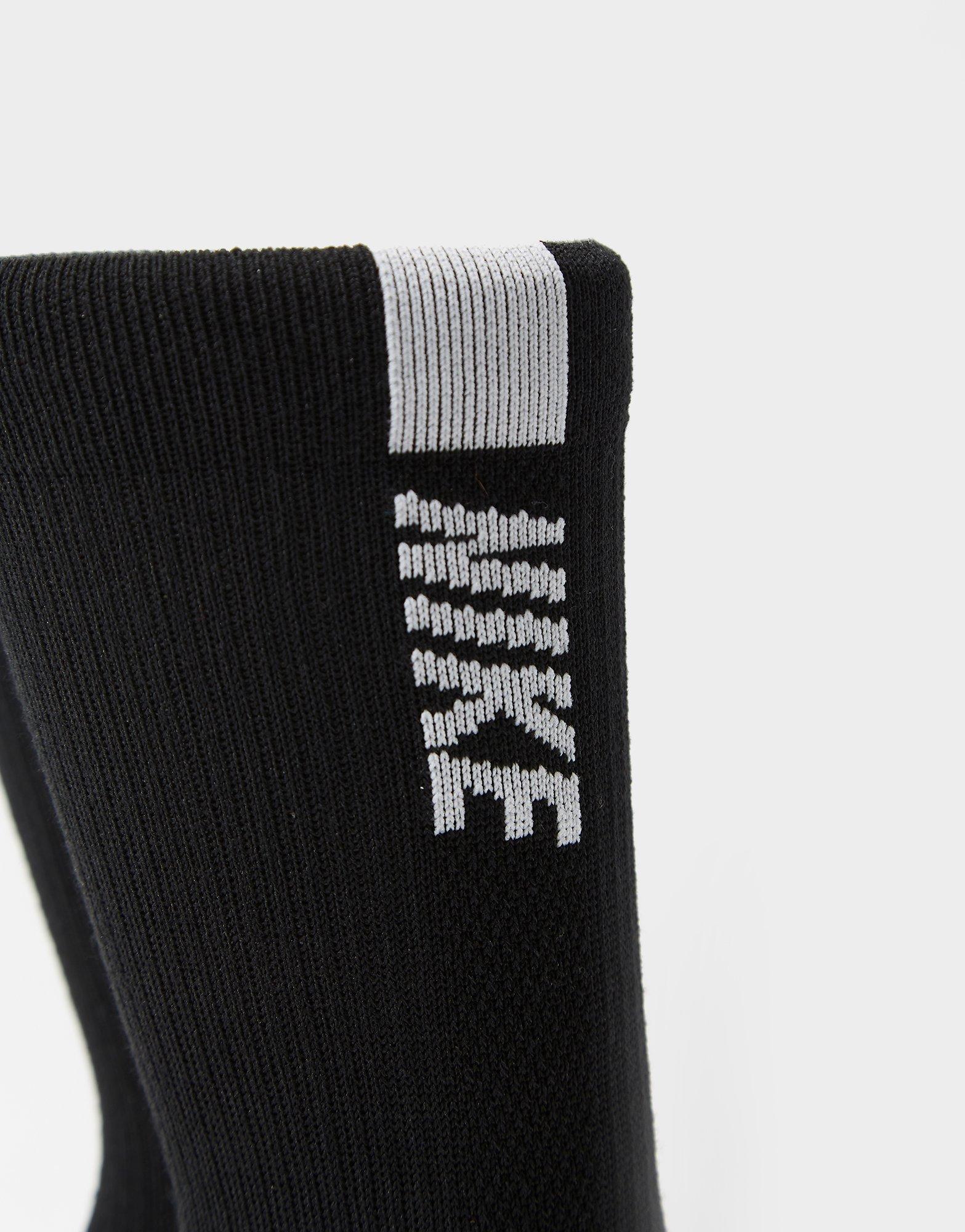 Moteriškos kojinės NIKE MULTIPLIER RUNNING ANKLE 2 PACK SOCKS SX7557-010 Juoda