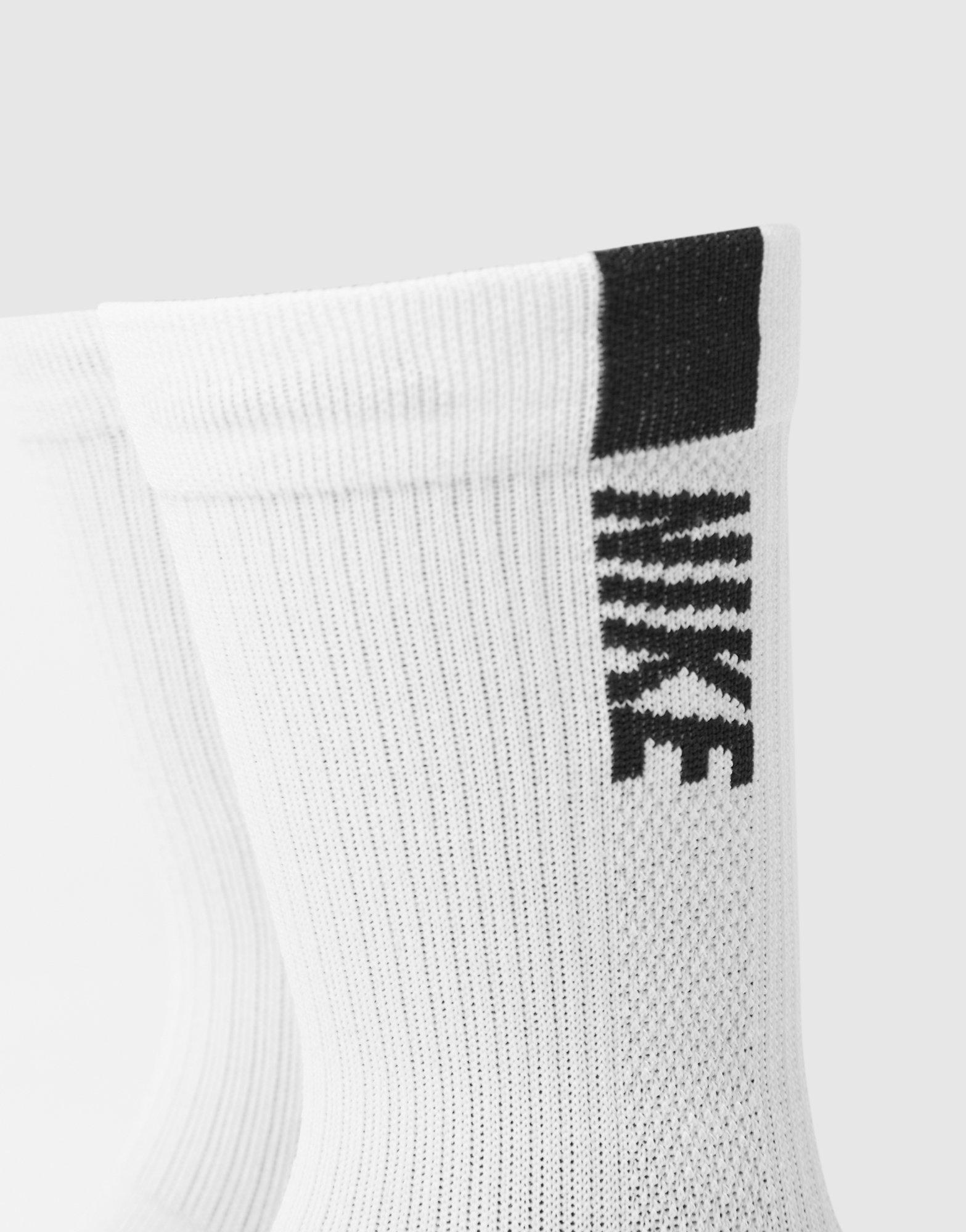Дамски чорапи NIKE MULTIPLIER RUNNING ANKLE 2 PACK SOCKS SX7557-100 Бял