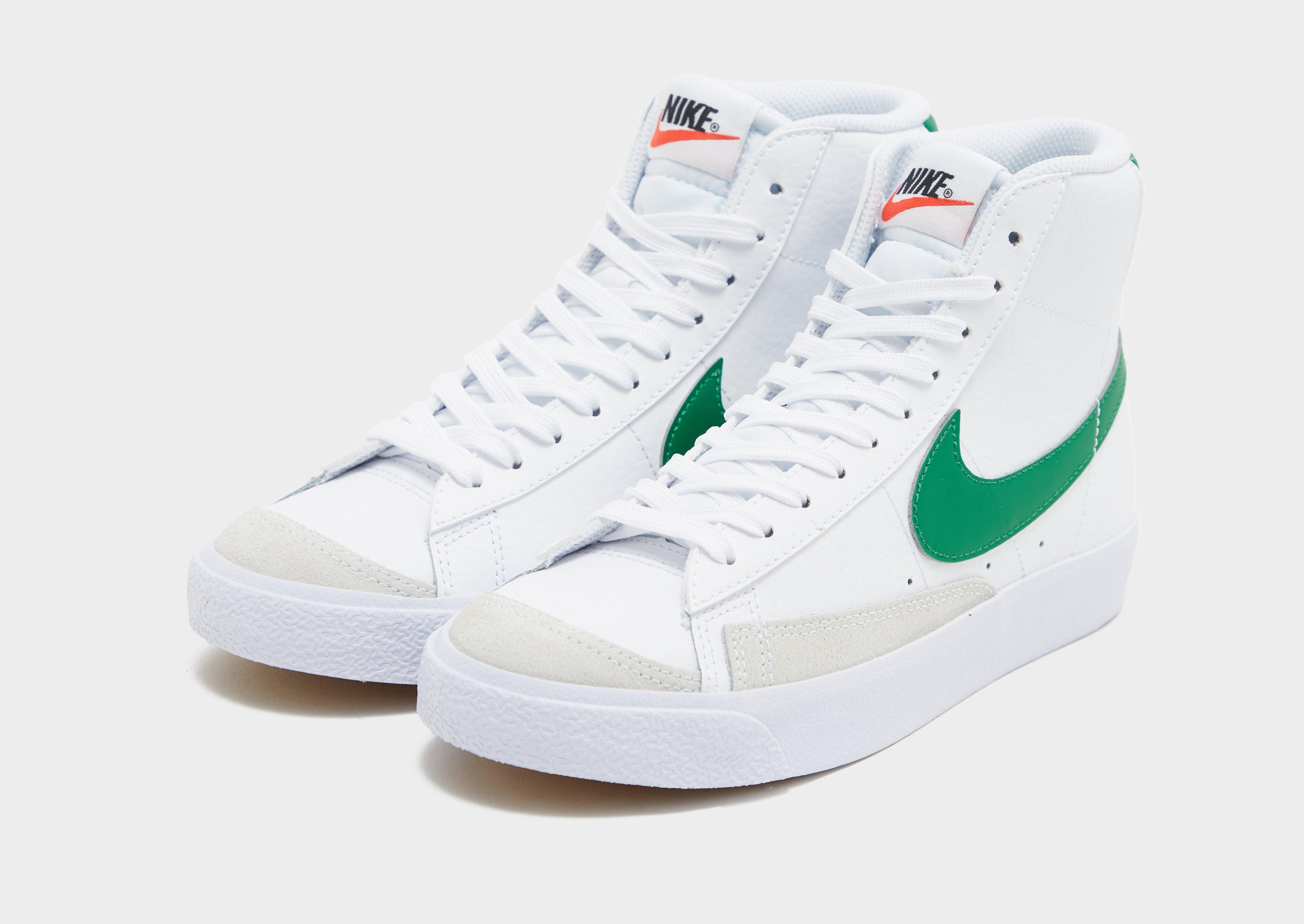 Buty sneakersy dla dzieci NIKE BLAZER MID '77  DA4086-115 Biały