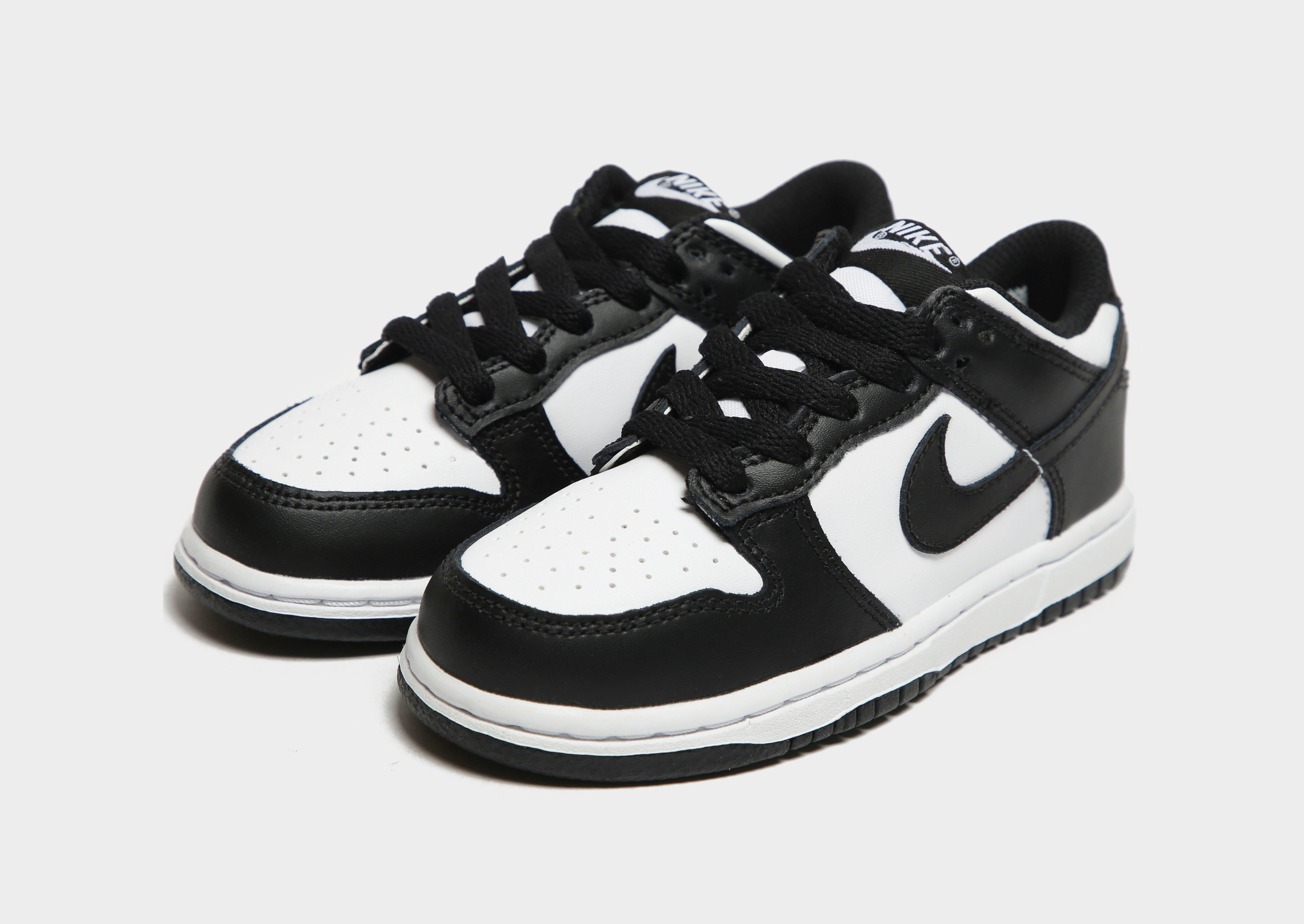 Gyerek sneakers NIKE DUNK LOW  CW1588-100 Fekete