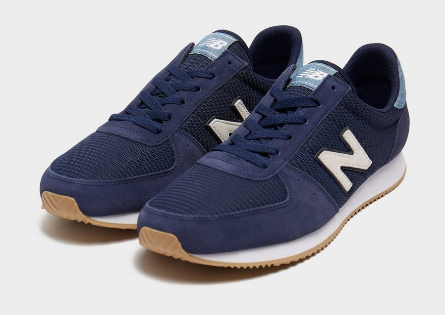 Buty sneakersy męskie NEW BALANCE 220 DENIM U220JD2 Granatowy