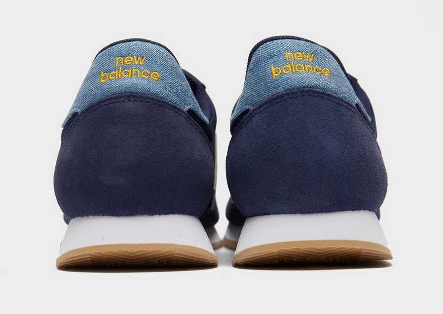 Buty sneakersy męskie NEW BALANCE 220 DENIM U220JD2 Granatowy