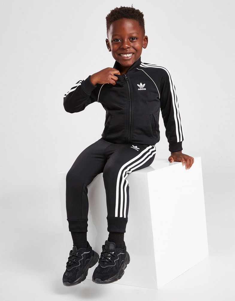 Trening pentru copii ADIDAS SET SS TRACKSUIT INFANT  GN8441 Negru