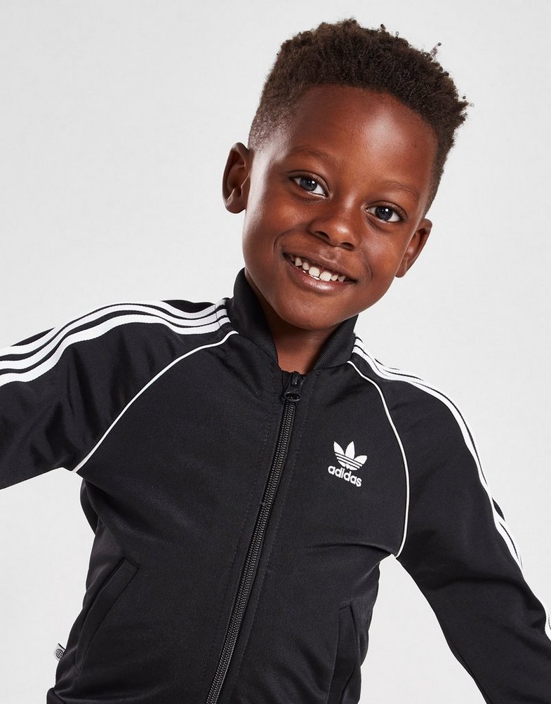 Trening pentru copii ADIDAS SET SS TRACKSUIT INFANT  GN8441 Negru
