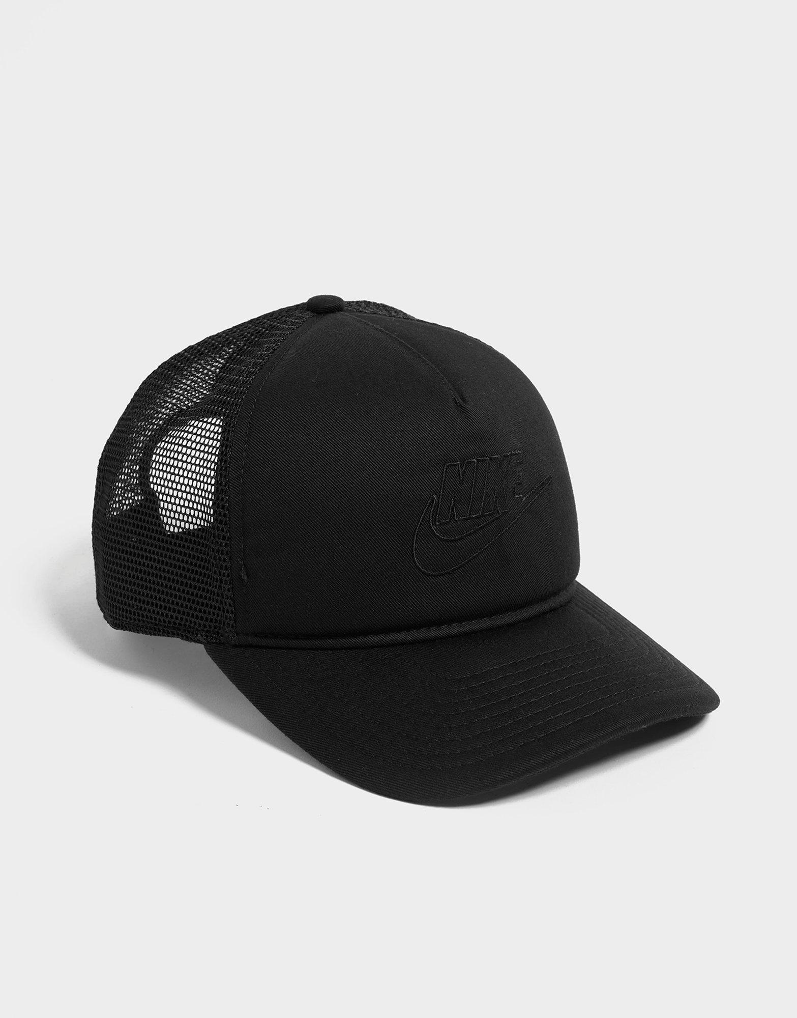 Dámska čiapka NIKE ČIAPKA U NSW CLC99 FUTURA TRKR CAP DC3984-011 Čierna