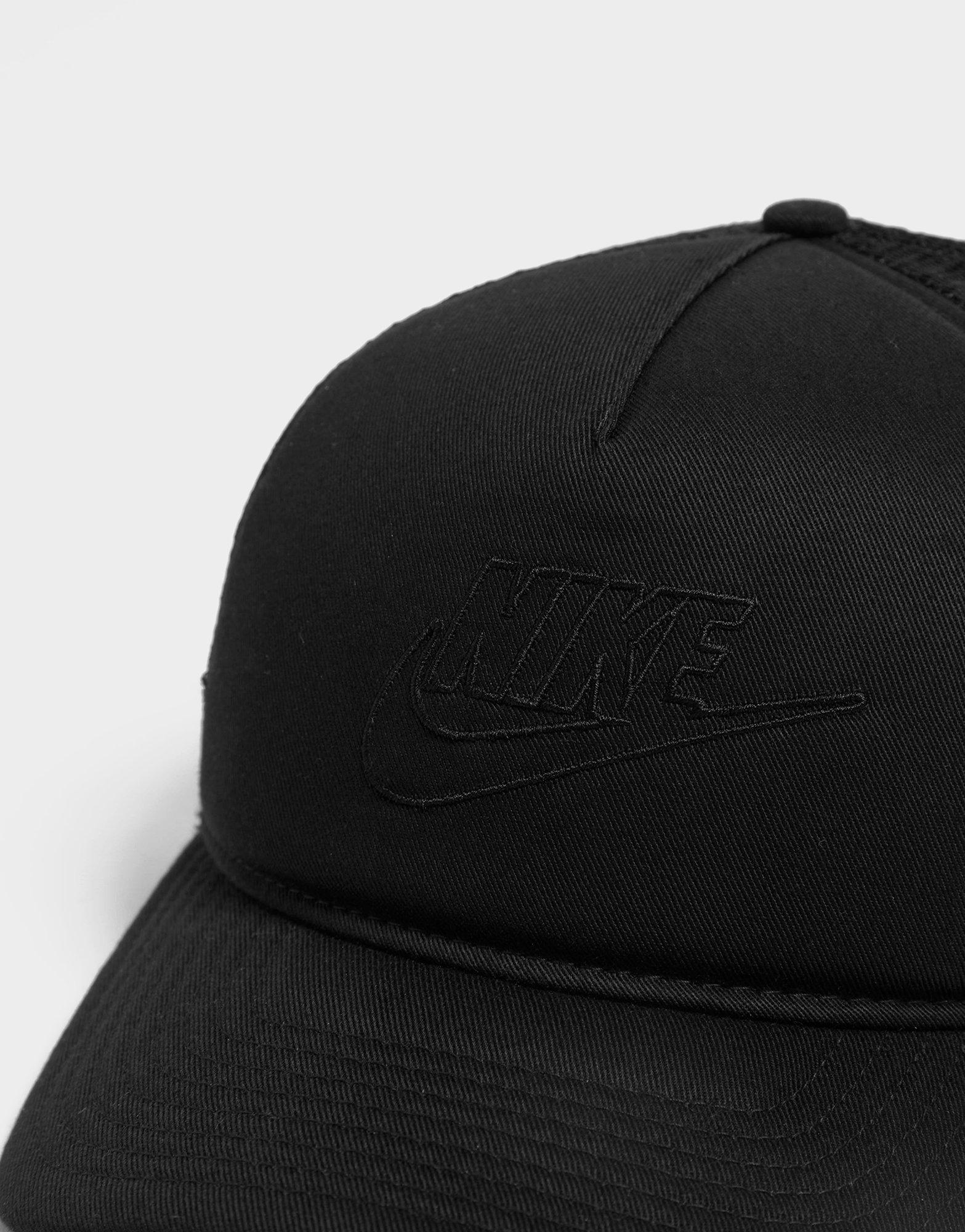 Dámska čiapka NIKE ČIAPKA U NSW CLC99 FUTURA TRKR CAP DC3984-011 Čierna