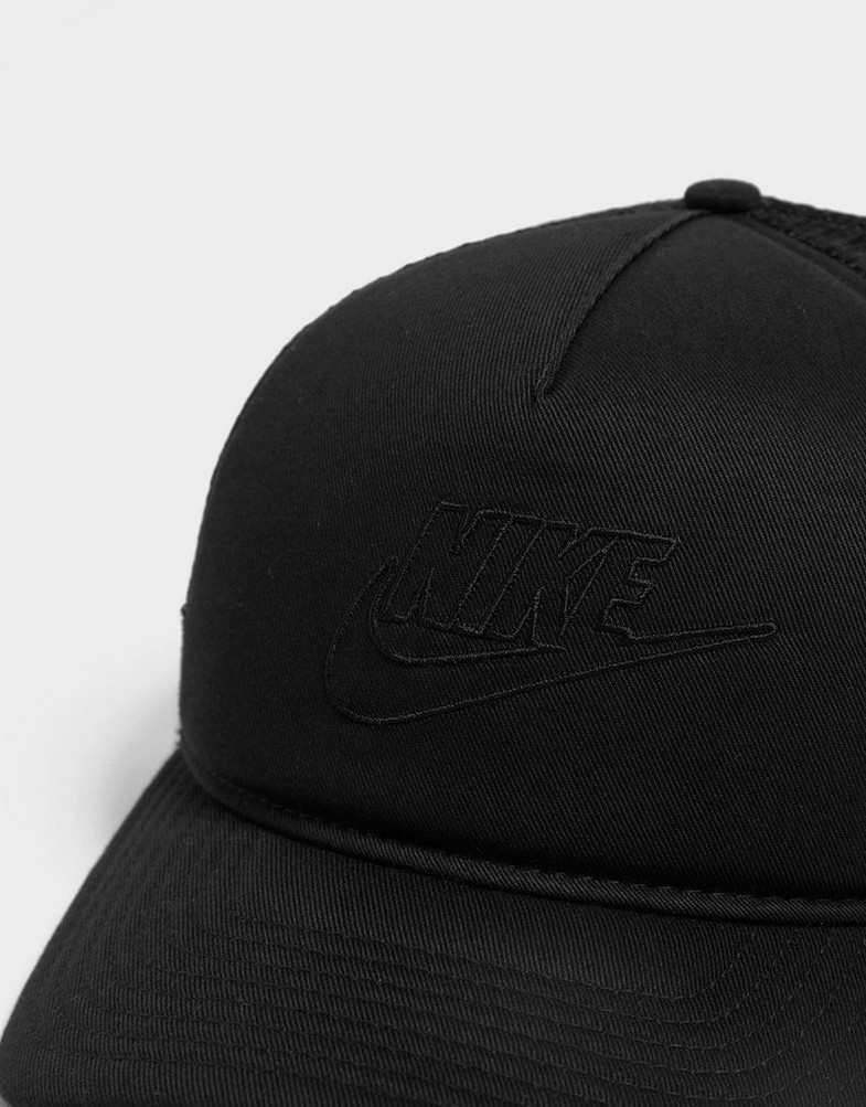Dámska čiapka NIKE ČIAPKA U NSW CLC99 FUTURA TRKR CAP DC3984-011 Čierna