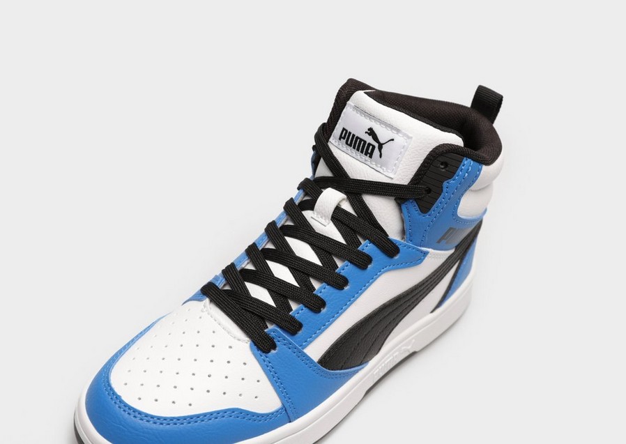 Дитячі кросівки PUMA REBOUND V6 MID JR  39383106 Темно-синій