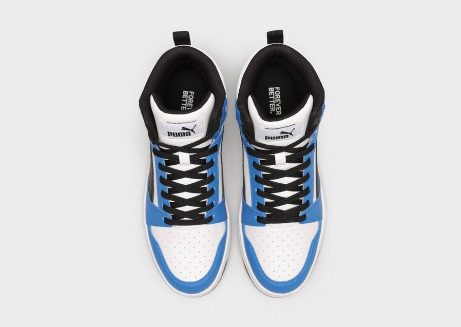 Дитячі кросівки PUMA REBOUND V6 MID JR  39383106 Темно-синій