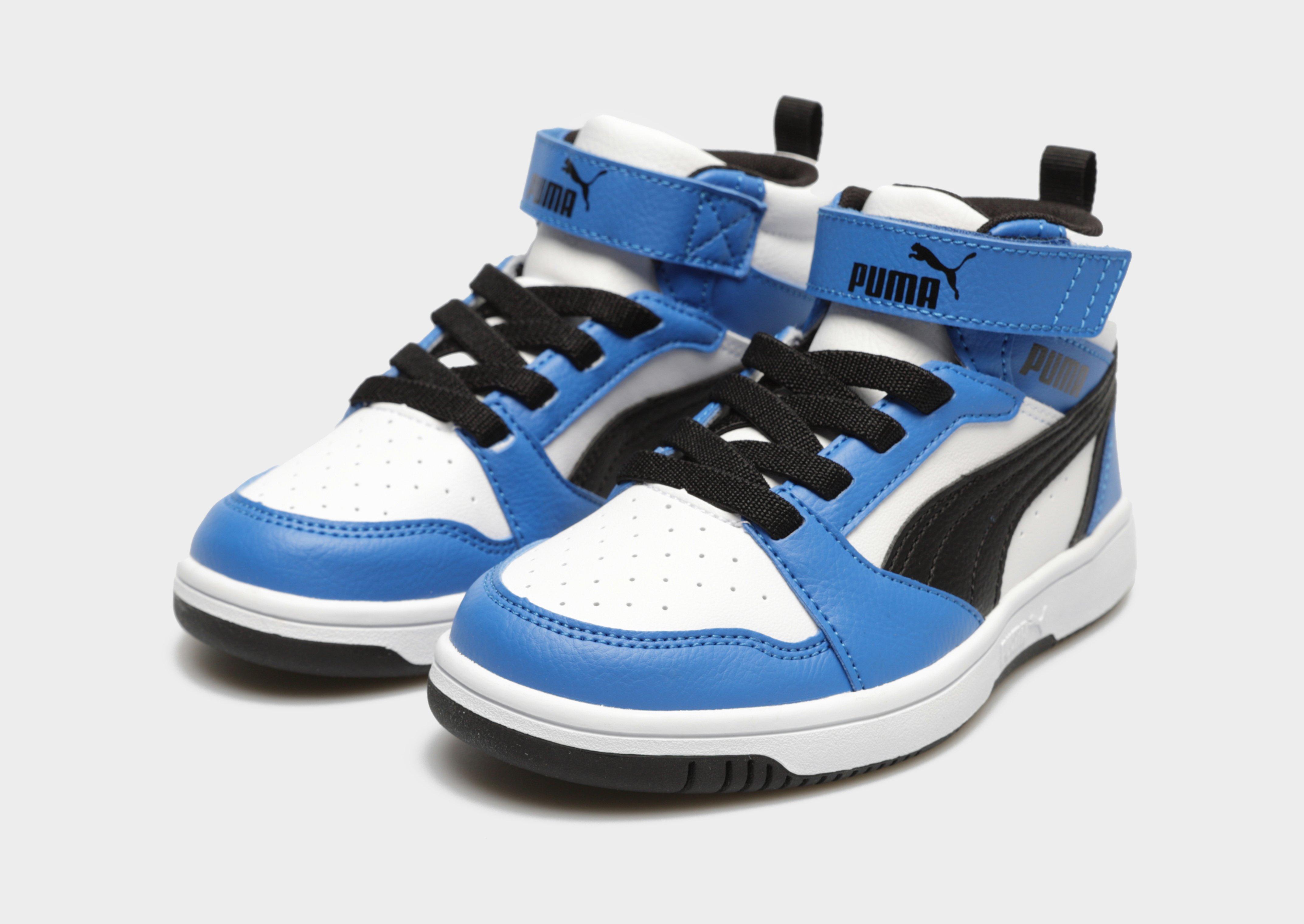 Gyerek sneakers PUMA REBOUND V6 MID AC+ PS 39383206 Kék