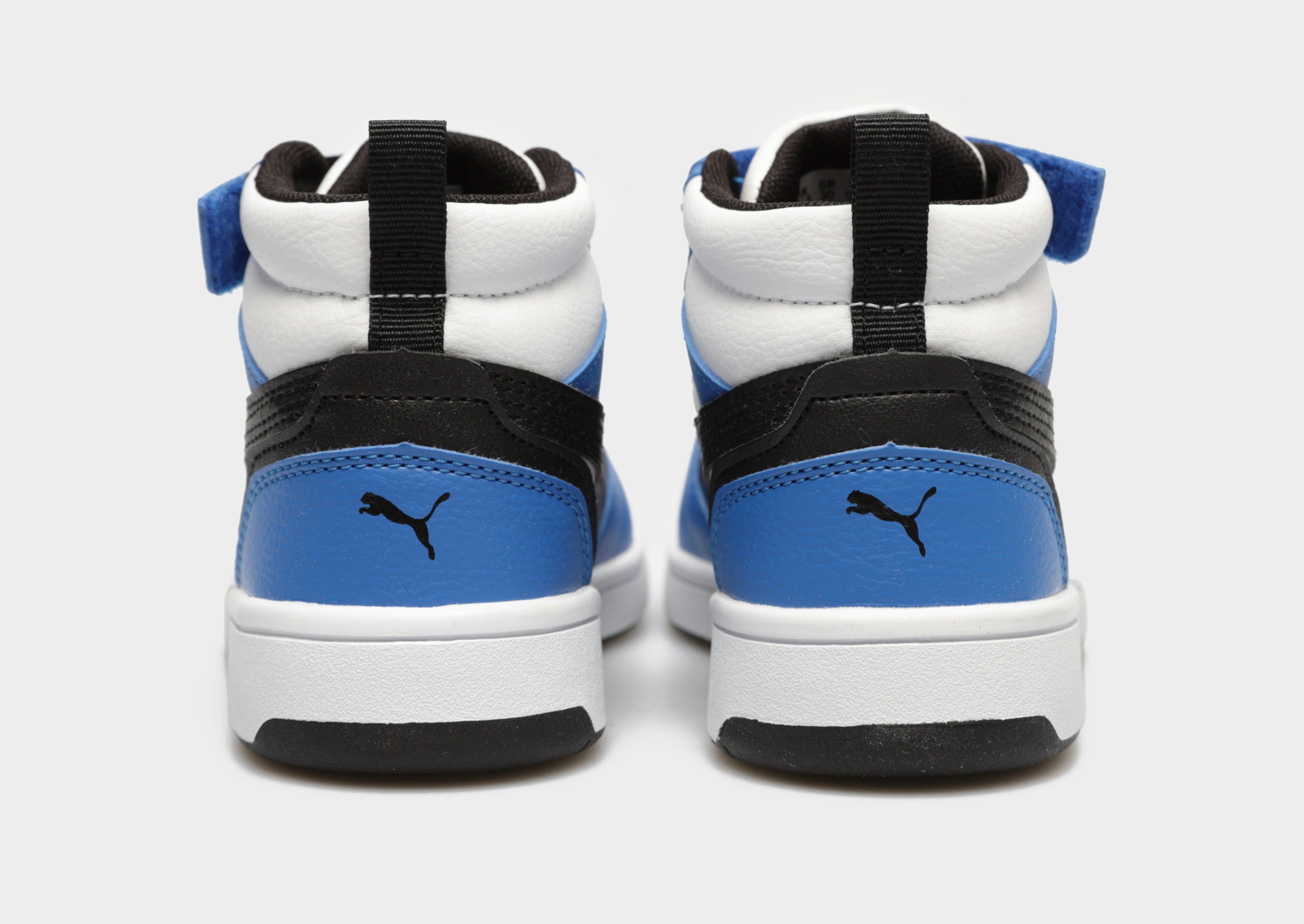 Gyerek sneakers PUMA REBOUND V6 MID AC+ PS 39383206 Kék