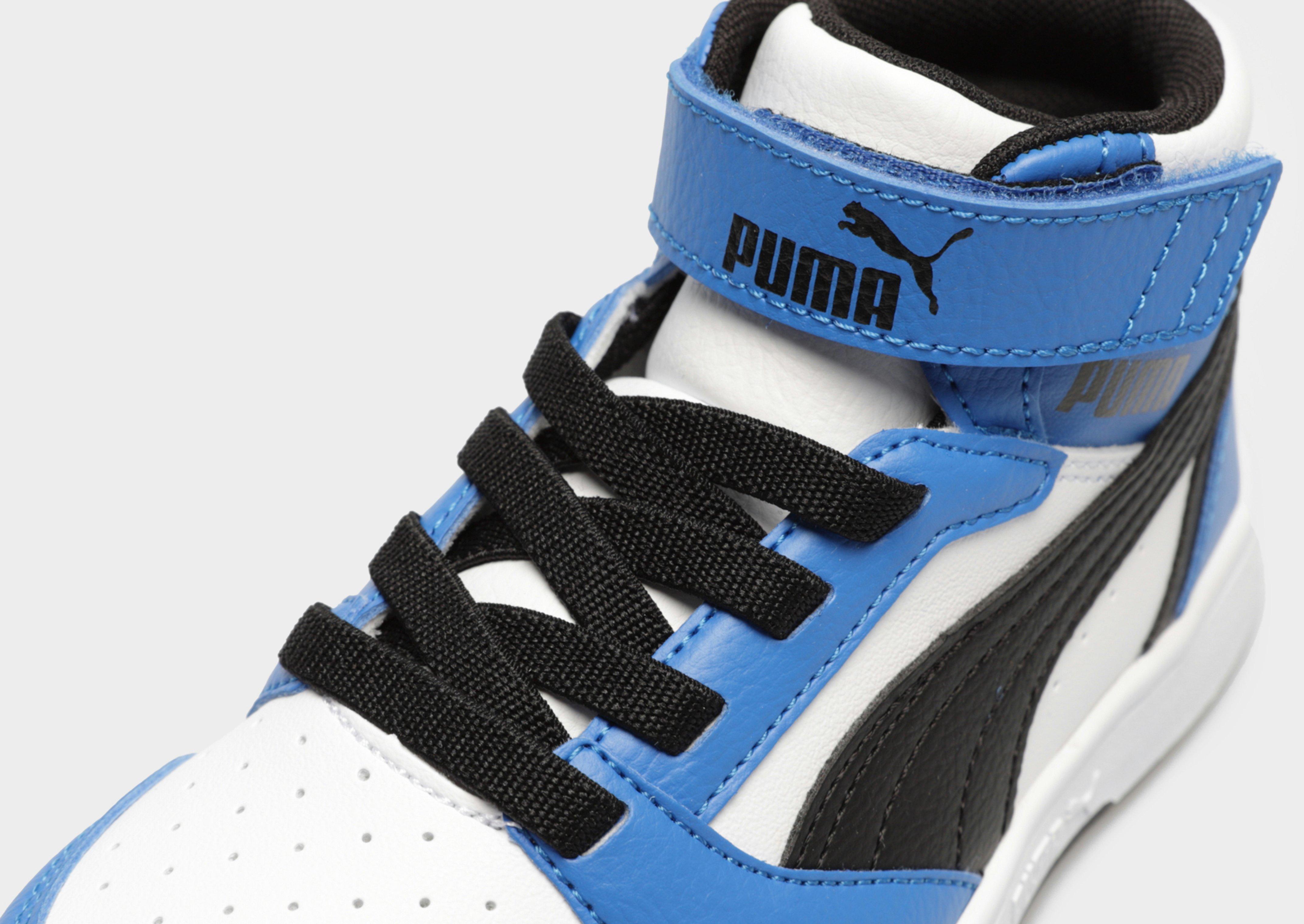 Gyerek sneakers PUMA REBOUND V6 MID AC+ PS 39383206 Kék