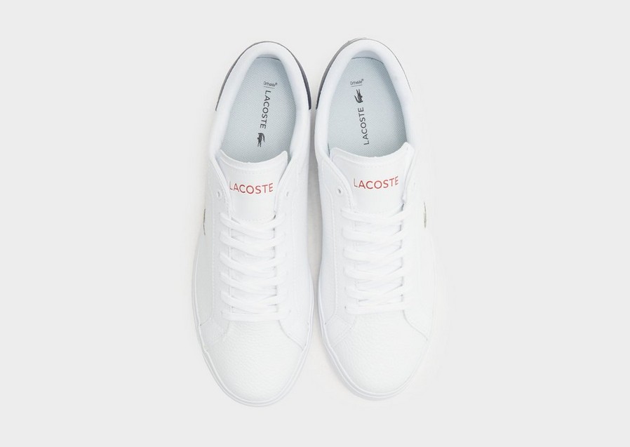 Buty sneakersy męskie LACOSTE POWERCOURT 0721 2SMA 741SMA0028407 Biały