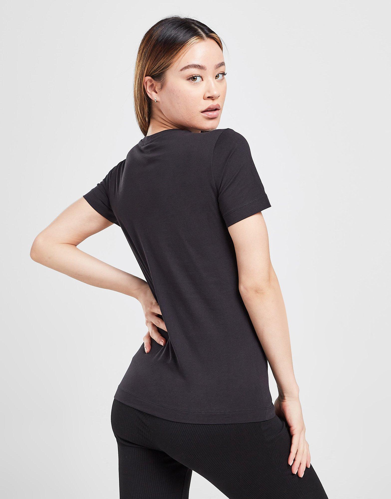 Dámske tričko CHAMPION TRIČKO SCRIPT LOGO TRIČKO 114911NBKKK001 Čierna