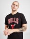 NEW ERA T-SHIRT SS NBA LOGO CHICAGO BULLS BLACK