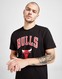 NEW ERA TRICOU SS NBA LOGO CHICAGO BULLS BLACK