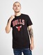NEW ERA T-SHIRT SS NBA LOGO CHICAGO BULLS BLACK