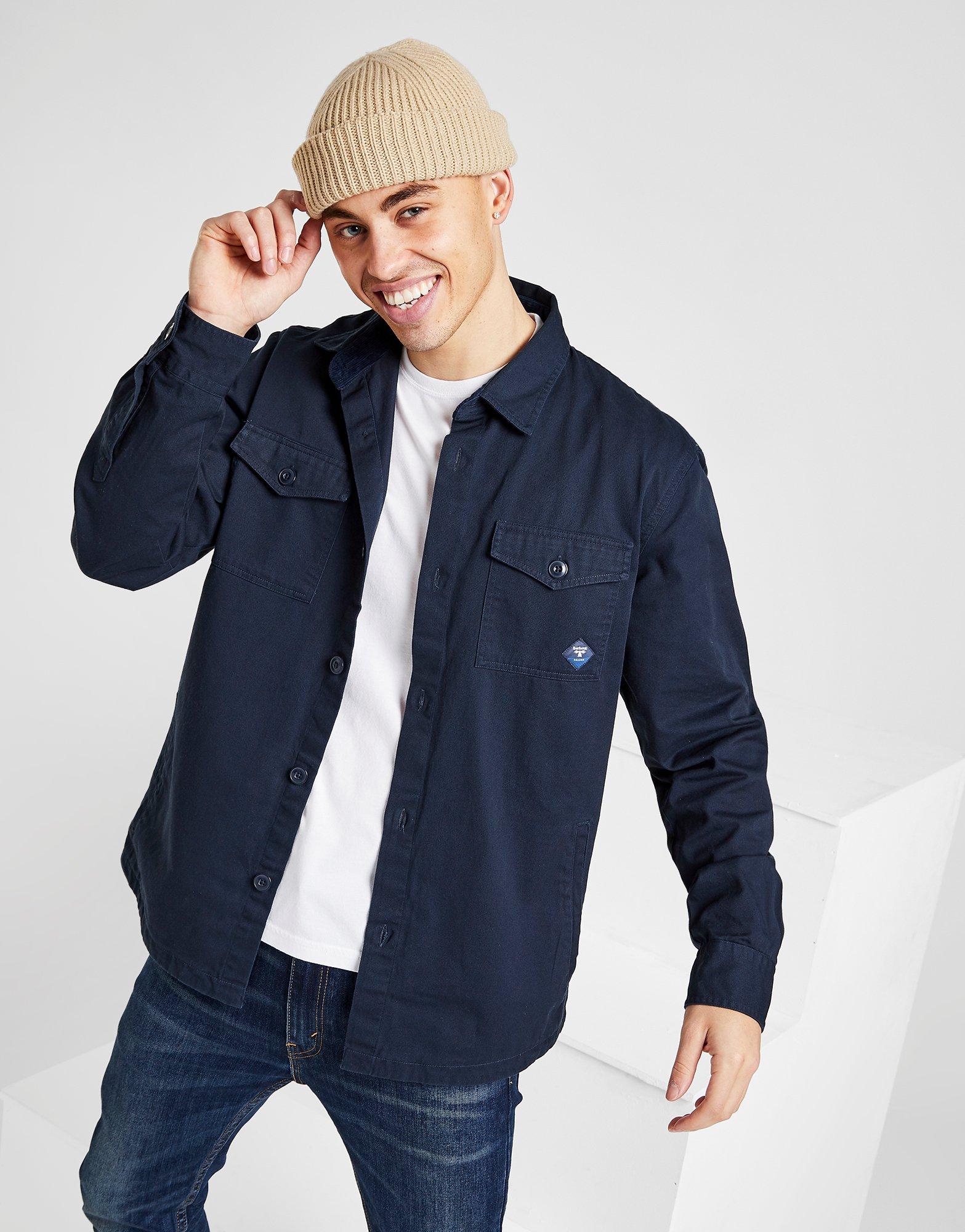 barbour beacon healey overshirt