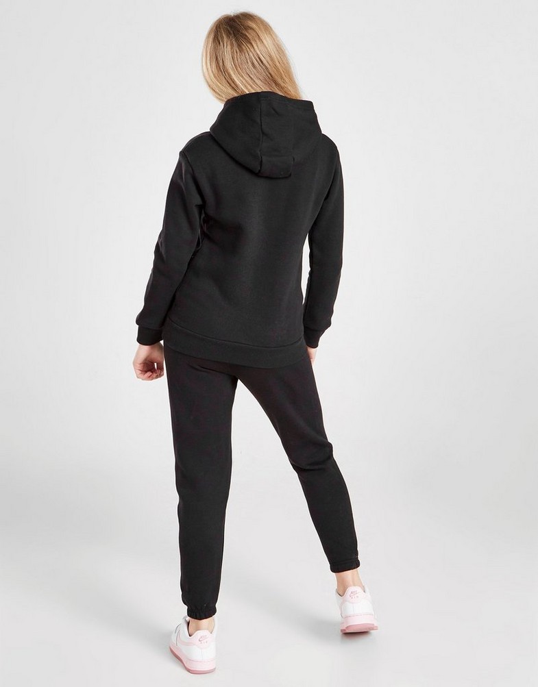 Komplet dresowy dziecięcy MCKENZIE DRES GIRLS' ESSENTIAL HOODED TRACKSUIT JUNIOR MCKTJ14353BLK Czarny
