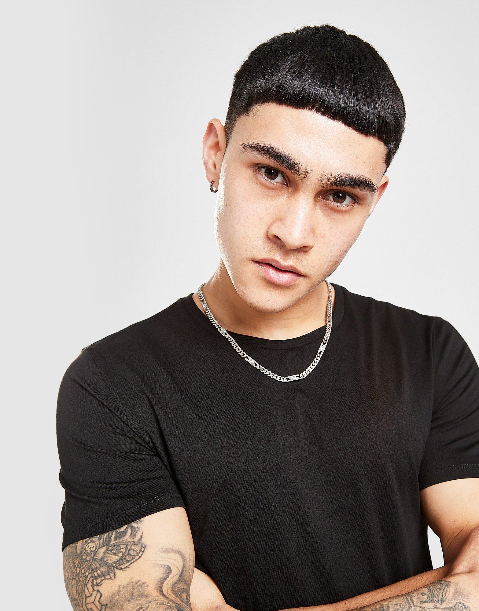 Pánske tričko LACOSTE 3 PACK LOUNGE TRIČKOS  TH3321031 Čierna