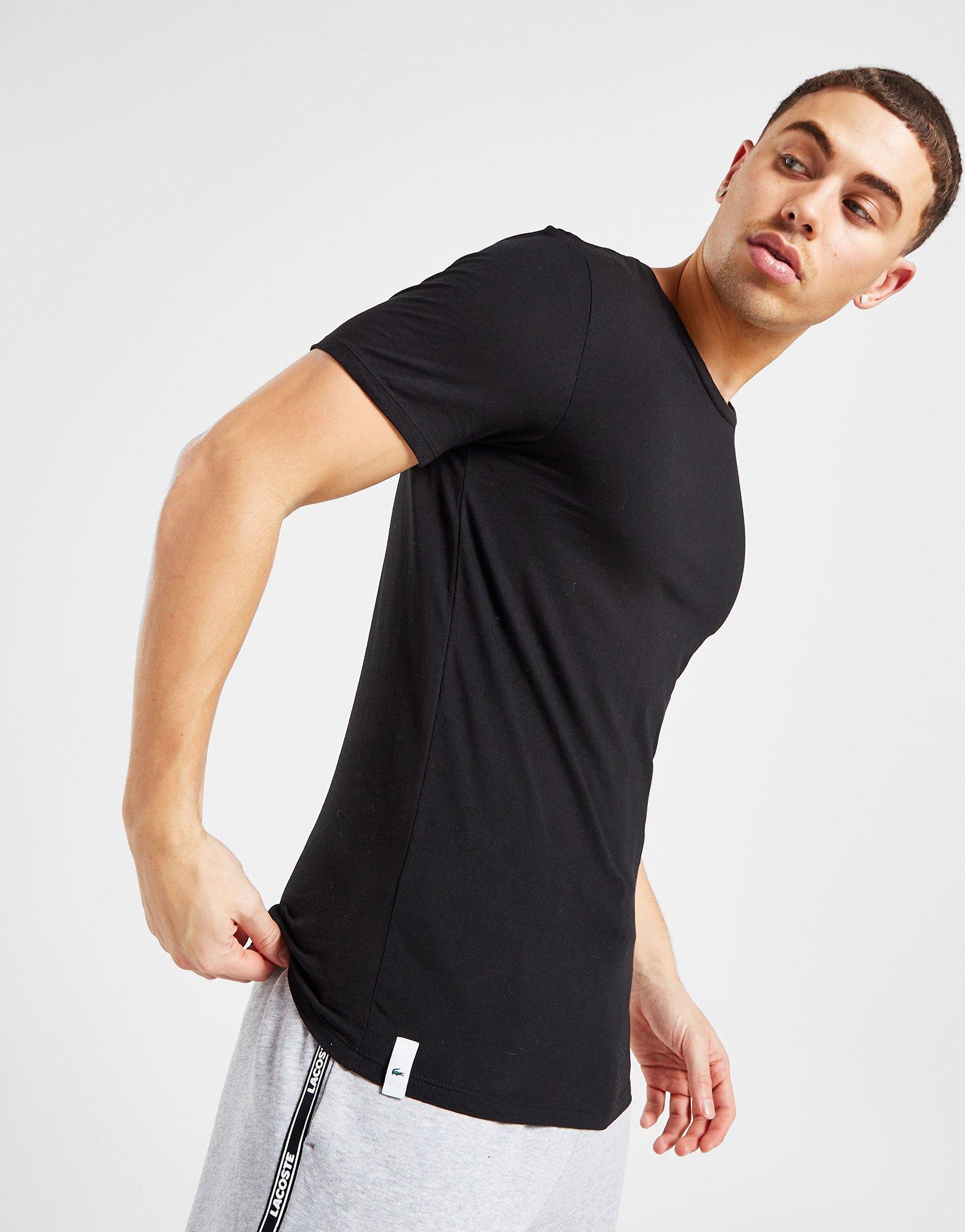 Pánske tričko LACOSTE 3 PACK LOUNGE TRIČKOS  TH3321BXY Viacfarebná