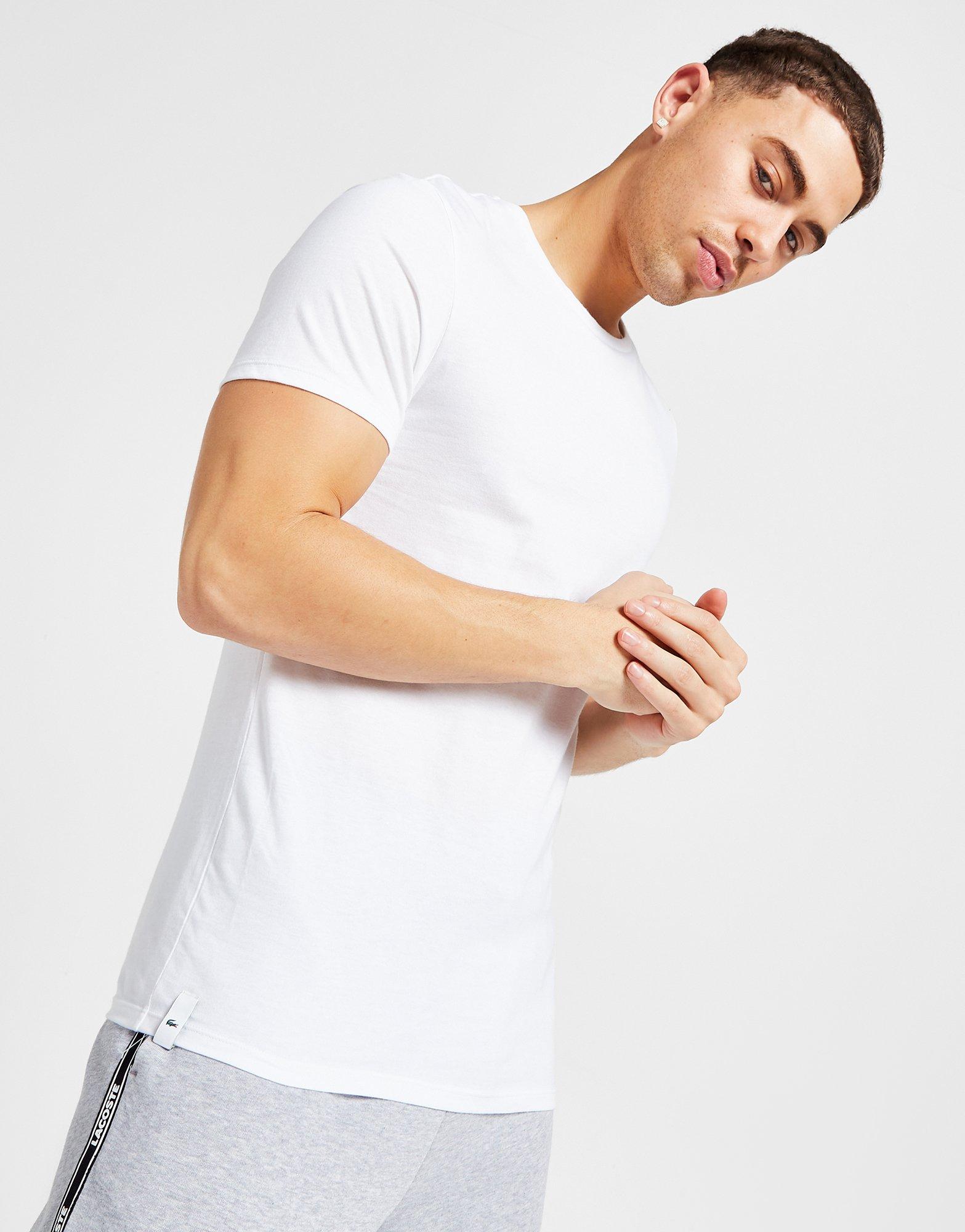 Pánske tričko LACOSTE 3 PACK LOUNGE TRIČKOS  TH3321BXY Viacfarebná