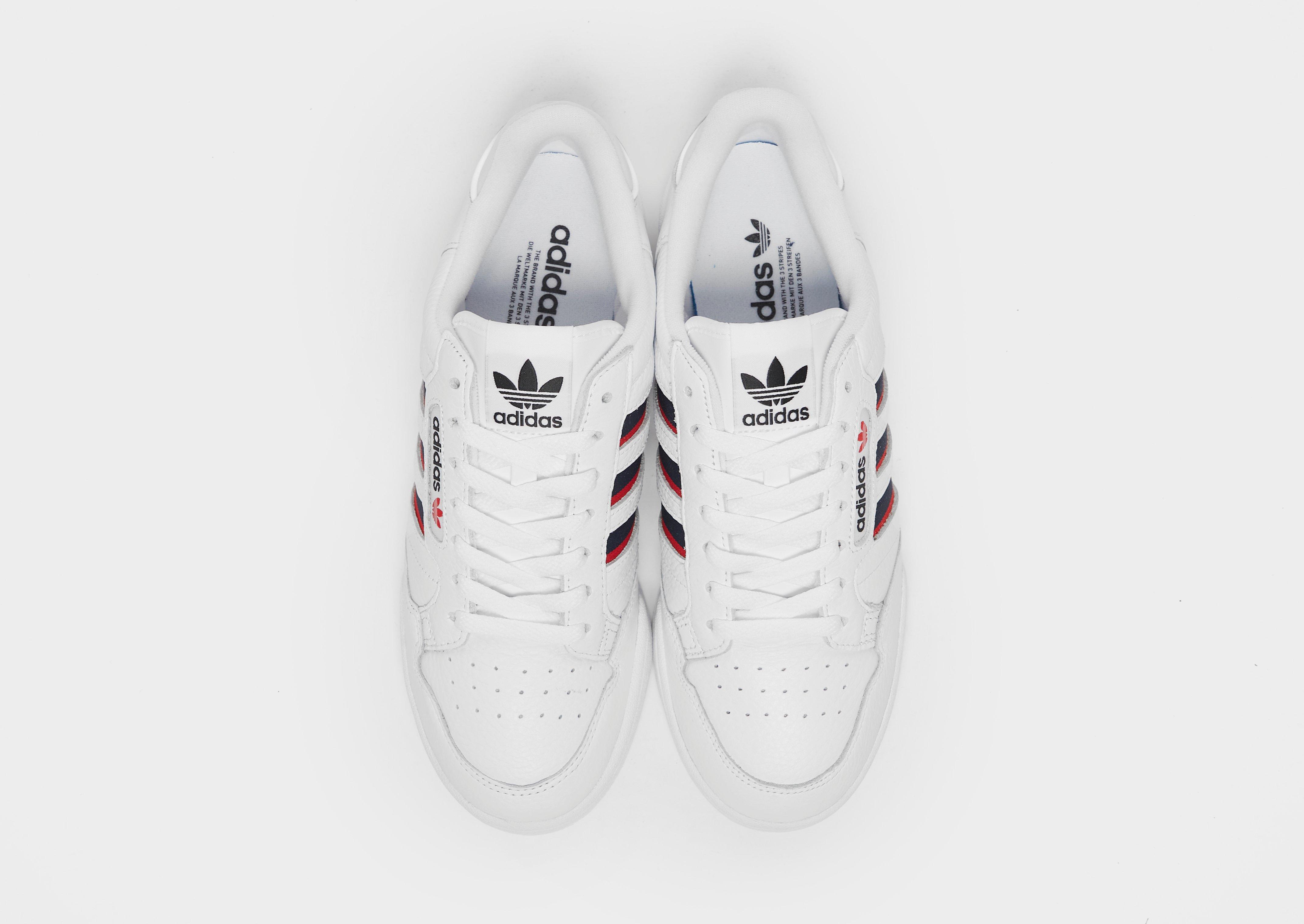 Buty sneakersy męskie ADIDAS CONTINENTAL 80 STRIPES FX5090 Biały