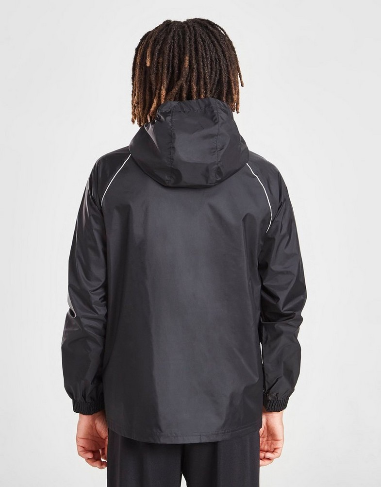 ADIDAS ORTALION CORE 18 RAIN JACKET JUNIOR CE9047 Czarny