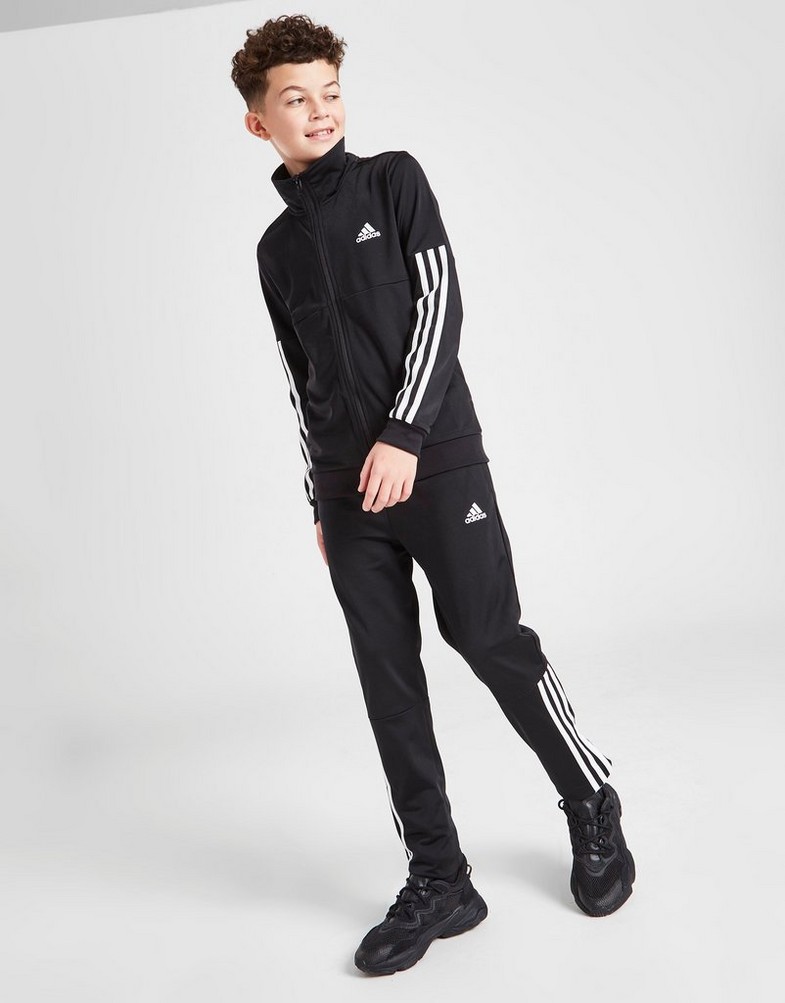 Komplet dresowy dziecięcy ADIDAS DRES TEAM POLY TRACKSUIT JUNIOR GM8912 Czarny