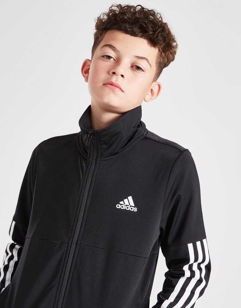 Komplet dresowy dziecięcy ADIDAS DRES TEAM POLY TRACKSUIT JUNIOR GM8912 Czarny