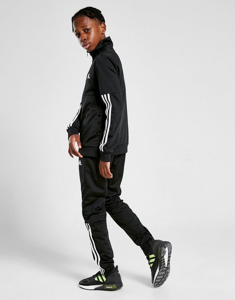 Komplet dresowy dziecięcy ADIDAS DRES TEAM POLY TRACKSUIT JUNIOR GM8912 Czarny