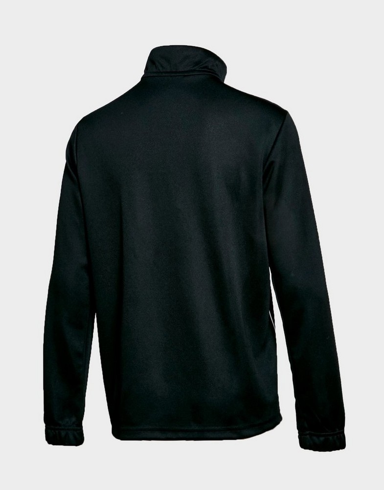 Detská mikina ADIDAS MIKINA CORE 18 POLY 1/4 ZIP CE9028 Čierna