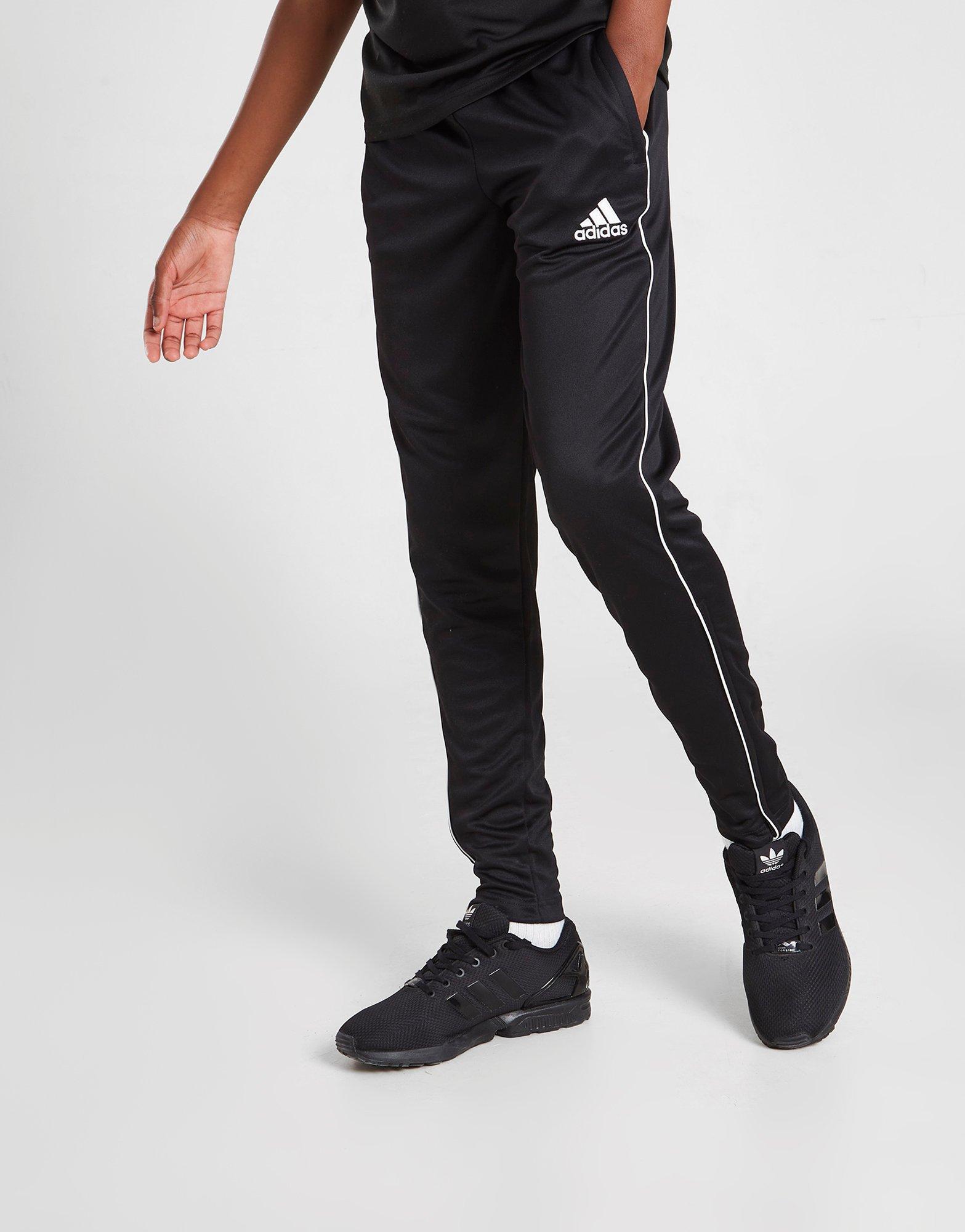 Detské nohavice ADIDAS NOHAVICE  CORE18 TRAINING TRACK PANTS JUNIO CE9034 Čierna