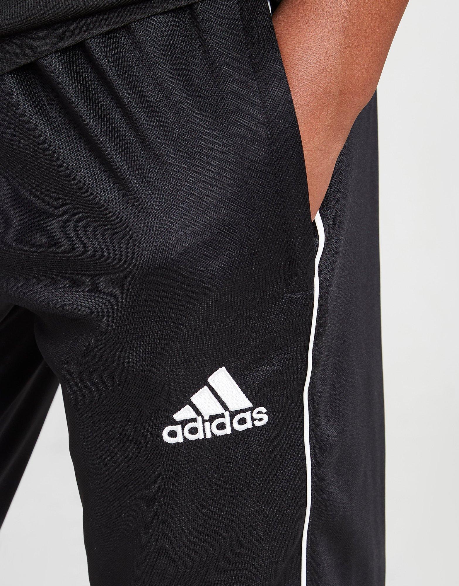Detské nohavice ADIDAS NOHAVICE  CORE18 TRAINING TRACK PANTS JUNIO CE9034 Čierna