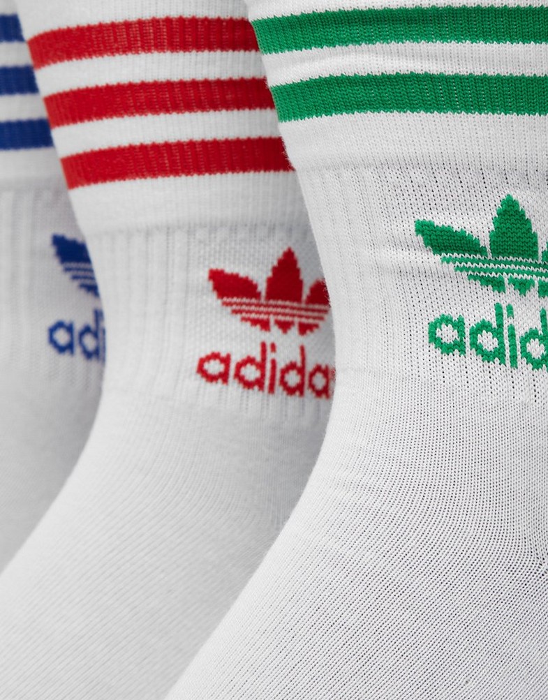 Skarpetki męskie ADIDAS SKARPETY GG1015 GG1015 Biały