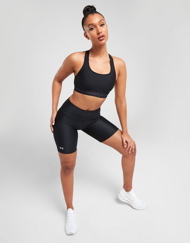 Krótkie spodenki, szorty damskie UNDER ARMOUR SZORTY CYCLE SHORTS 1360939001 Czarny