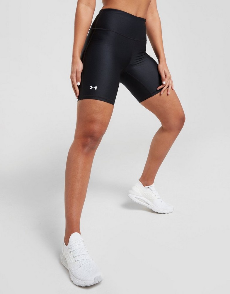 Krótkie spodenki, szorty damskie UNDER ARMOUR SZORTY CYCLE SHORTS 1360939001 Czarny
