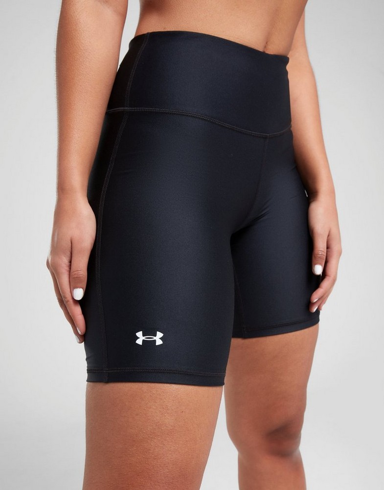 Krótkie spodenki, szorty damskie UNDER ARMOUR SZORTY CYCLE SHORTS 1360939001 Czarny